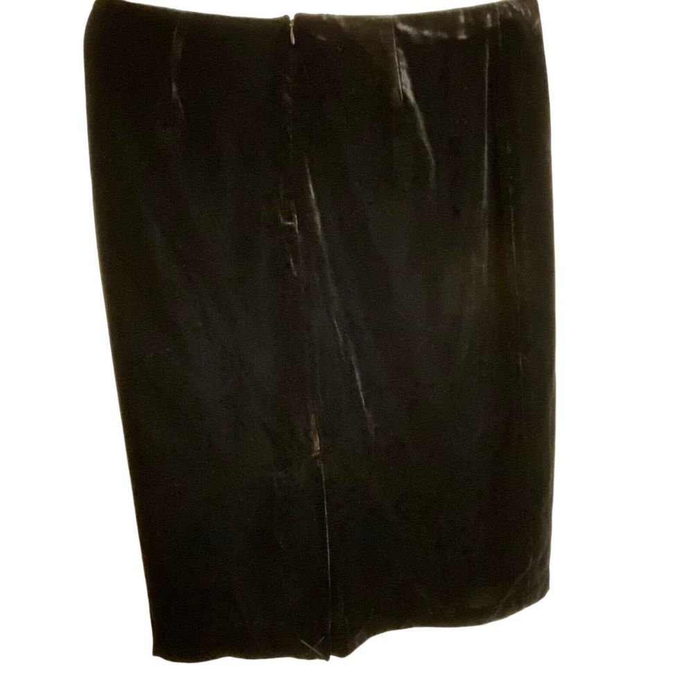 Issac Mizrahi For Target Black Velvet Skirt Sz.6